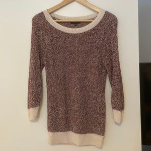 Aritzia Babaton sweater (52% linen 48% silk) size small.